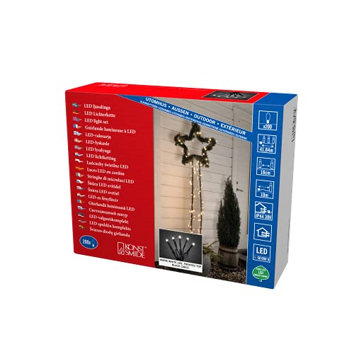 Konstsmide 3813-100 Garland Black Plastic