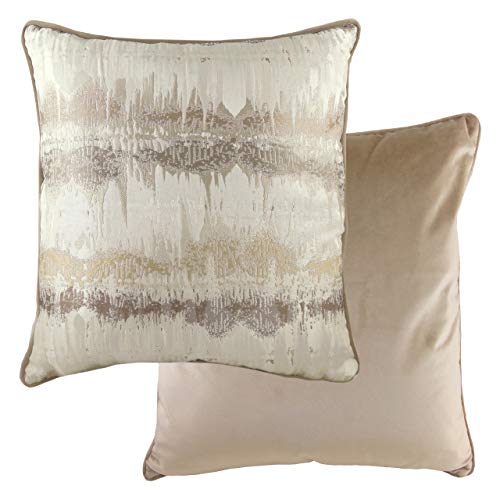 Evans Lichfield Inca Feather Filled Cushion, Mocha, 56 x 56cm