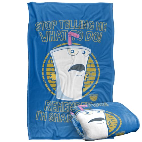Aqua Teen Hunger Force Stop Silky Touch Super Soft Throw Blanket 91 x 147 Cm