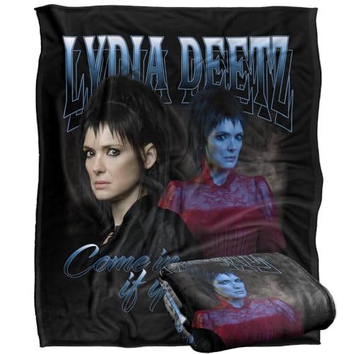 BEETLEJUICE 2 (2024) Blanket, 152 x 127 cm Lydia Homage Silky Touch Super Soft Throw Blanket