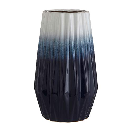 Premier Housewares Vase, Ceramic Blue