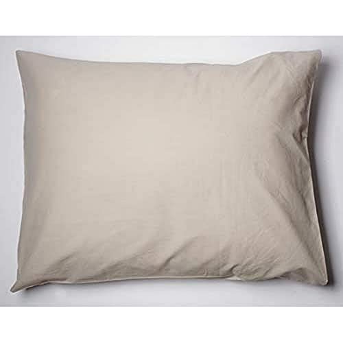 Papillon Cushion Covers Satin Taupe, Cotton, 60 x 70 cm