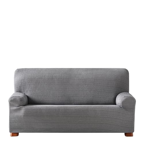 Eysa Aquiles Elastic Sofa Cover 4-Seats, Polyester-Cotton, grey, 37 x 29 x 11 cm