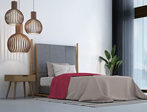 Italian Bed Linen Trendy Chic Strawberry, Square and Half Bed Set