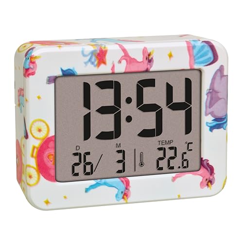 TFA Dostmann 60.2044.41 Quartz Alarm Clock Colourful Alarm Times 1