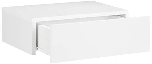 VCM 2er Wall Shelf Drawer Storage Unit Bedside Table Floating Cabinet Hall Furniture Wood Blado-2x1 Sonoma Oak