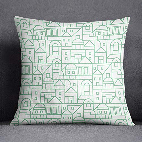 Questo Casa Decorative Cushion Cover, Cushion Cover, Home Decoration, for Sofa, Coffee, Size: 45 x 45 cm – Designed and Made in Türkiye