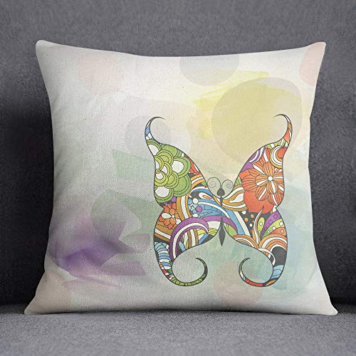 Questo Casa Decorative Cushion Cover, Cushion Cover, Home Decoration, for Sofa, Coffee, Size: 45 x 45 cm – Designed and Made in Türkiye