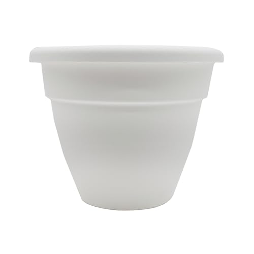 "The HC Companies Planters, White, 12"""