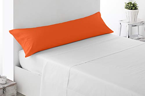 Miracle Home. Pillowcase, anti-peeling, soft and comfortable, 50% cotton, 50% polyester. Bed 105. Orange