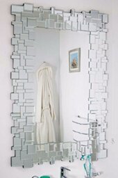 Small White Elegant Classic Mirror