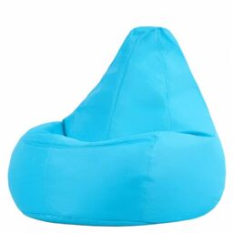 Bean Bag Bazaar Outdoor Bean Bag with Filling Included, Aqua