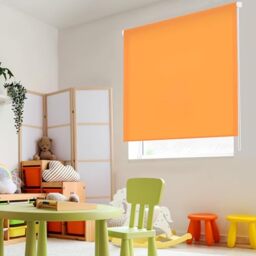 Blindecor Plain Translucent Roller Blind 145X250 brown