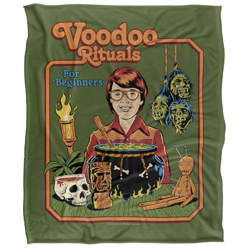 Steven Rhodes Voodoo Rituals Silky Touch Super Soft Throw Blanket 152 X 127 Cm