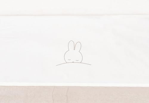 Jollein Sleepy Miffy 008-511-67095 Baby Cot Sheet 75 x 100 cm Brown
