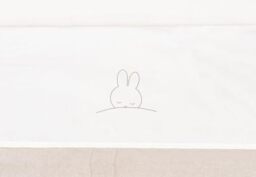 Jollein Sleepy Miffy 008-511-67095 Baby Cot Sheet 75 x 100 cm Brown