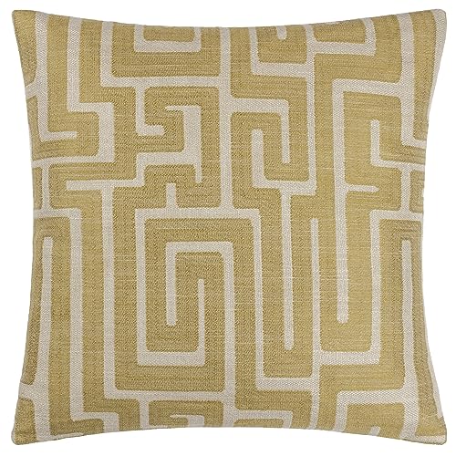Hoem Lauder Polyester Filled Cushion,Olive,45 x 45cm