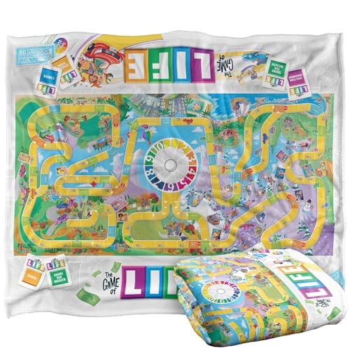 The Game of Life Blanket, 152 x 127 cm Board Silky Touch Super Soft Throw Blanket