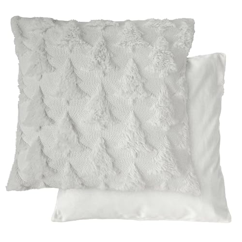 Emma Barclay Nyla Soft Touch Christmas Tree Cushion Cover (White)