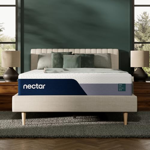 Nectar Premier 28cm Double Mattress - Medium Firm - Contouring Memory Foam - Cooling Top Layer - Back Pain Relief - Mattress in a Box - 365-Night Trial & Forever Warranty