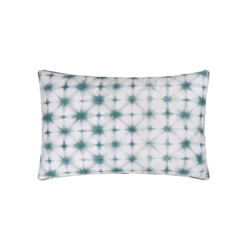 Printed Cotton Percale Karaoshi Celadon Pillowcase 50 x 75 cm Designers Guild