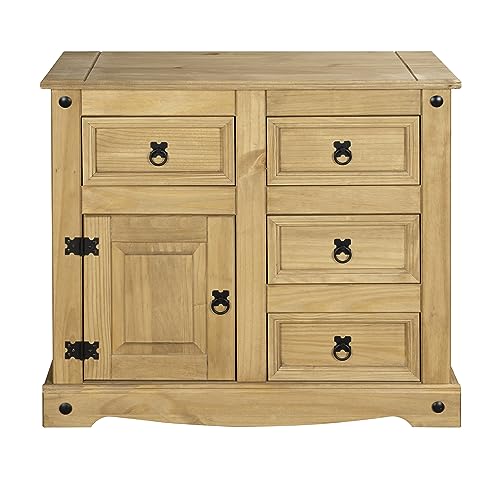 Corona 4 Drawer 1 Door Sideboard