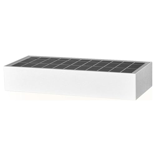OSRAM Endura Style BRICKLUME Solar Light, 6W, 850lm, White, indirect Lighting, Motion Sensor, Daylight Sensor, IP65 Protection, 3000K Color Temperature, Warm White Light Color