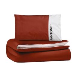 Osama Home Pantone™ Double Duvet Cover Set Cotton for Duvet Bed Consisting of Duvet Cover 255 x 200 cm with Flap 40 cm + Pillow Cases for Bed 50 x 80 cm, Duvet Cover Set for Double Bed Set