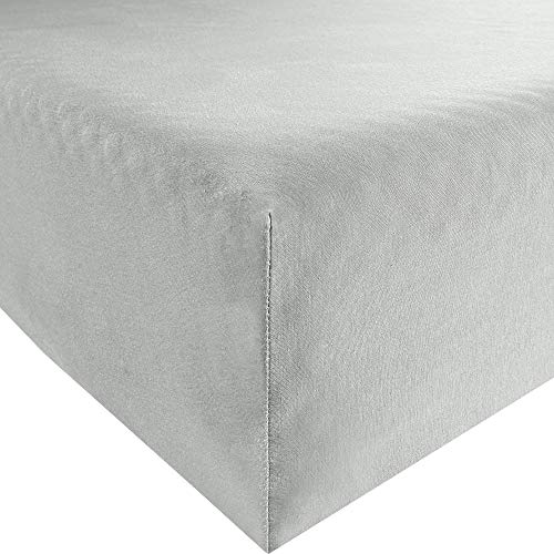 Bassetti 9225105 Fitted Sheet 511 Platinum Cotton/Elastane 90 x 190 cm 100 x 220 cm