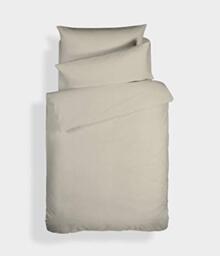Bianca Plain Dyed Neutral Bed Sheet Set 90 cm 100% Cotton Percale