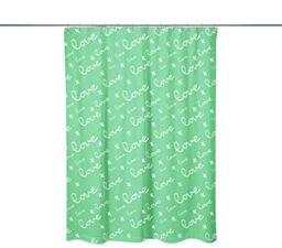 Bonamaison Digitally Printed Shower Curtain, 1 Piece 150x200 Cm - Designed And Manufactured in Turkey