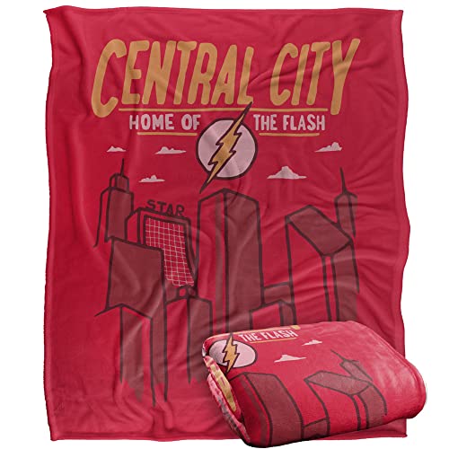 FLASH The Blanket, 152 x 127 cm The Central City Silky Touch Super Soft Throw Blanket