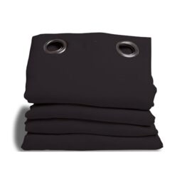 moondream HM6902047 Noise insulation/Blackout/Thermal Curtain 145 x 260 cm Cotton, Cotton, black,40cm x 27cm x 13cm