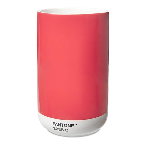 PANTONE Mini Porcelain Vase, in Gift Box, 500 ml, Red 2035C
