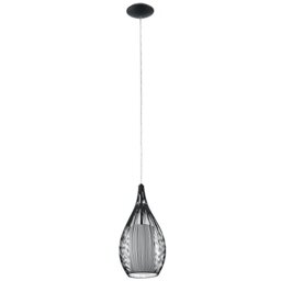 EGLO Pendant Lamp Razoni, 1 Bulb Hanging Lights, Material: Steel