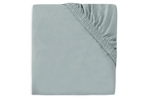 Jollein Jersey Fitted Sheet for the Playpen Sea Green 75 x 95 cm 100% Cotton Fitted Sheet Playpen Oeko-Tex Certified