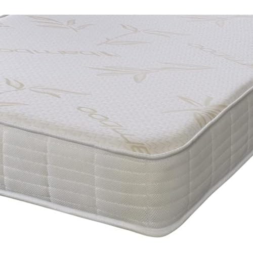 eXtreme comfort ltd Basic Budget Memory Foam Spring Mattress, Choice of Fabric, Economic Memory Foam and Spring Mattress (Bamboo, 4ft6 Standard UK Double 135cm by 190cm)