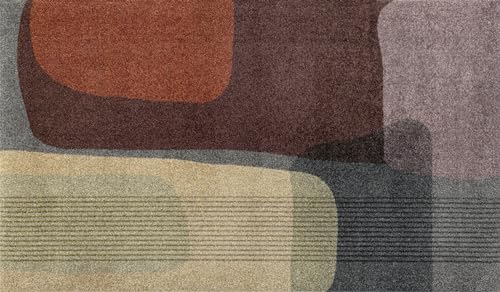 Wash+Dry Arcadia Doormat 70 x 120 cm Indoor and Outdoor Washable Rimless Colourful