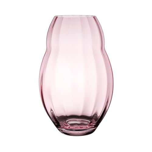 Villeroy & Boch - Rose Garden Home vase, 20 cm, crystal glass, pink