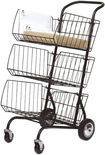 M-Office Selene Correspondence Trolley Comprised of 3 Baskets 10 kg Capacity Each