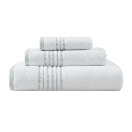 Tommy Bahama - Towel Set, Super Soft Premium Bathroom Towels, Tropical Home Decor (Cliff Side Green, 3-Pack)