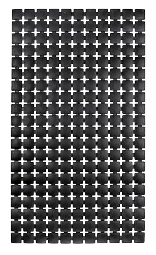Kleine Wolke Bath Mat Gatty Black 39 x 68 cm