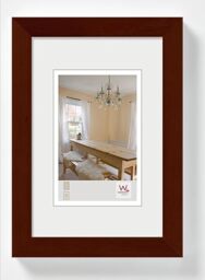 walther design BP913N3 Peppers Picture Frame, Walnut, 9 x 13 cm, Pack of 2, Wooden Frame