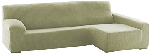 Eysa 240 cm Right Front View Dam Chaise Longue, Ecru