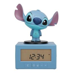 Stitch Sleep Training Alarm Clock - Officially Licensed, Kids Projection Bedroom Night Light - Paladone