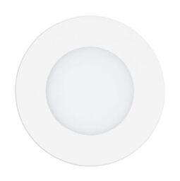 EGLO Access LED recessed spotlight Fueva-A - 1-light aluminium and white plastic, dimmable with remote, colour temp change (warm, neutral, cool), Ø 12 cm