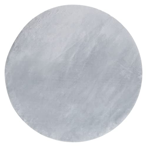 Indomex Happy Rug 160 cm Red and Light Grey