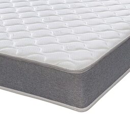 eXtreme comfort ltd Grey Essentials King Mattress 5FT (150x200cm) - Foam-Free Bonnell Spring - Cooltouch Breathable Cover - Plush Comfort Support - 20cm Deep Value Mattress - UK Made