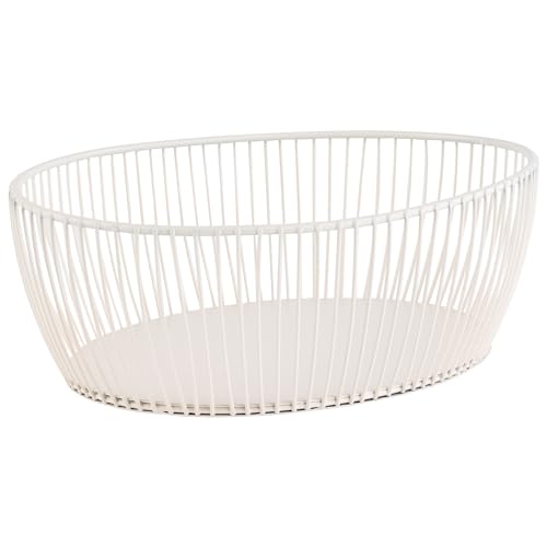 APS Savart 30428 Basket 24 x 19 cm Height 8 cm Whisper White - Height: 8 cm