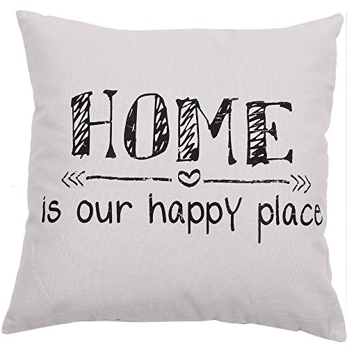 Decorative Square Cushion cover 50 x 50 cm for Home made from Cotton for Living Room Sofa Bedroom cc392